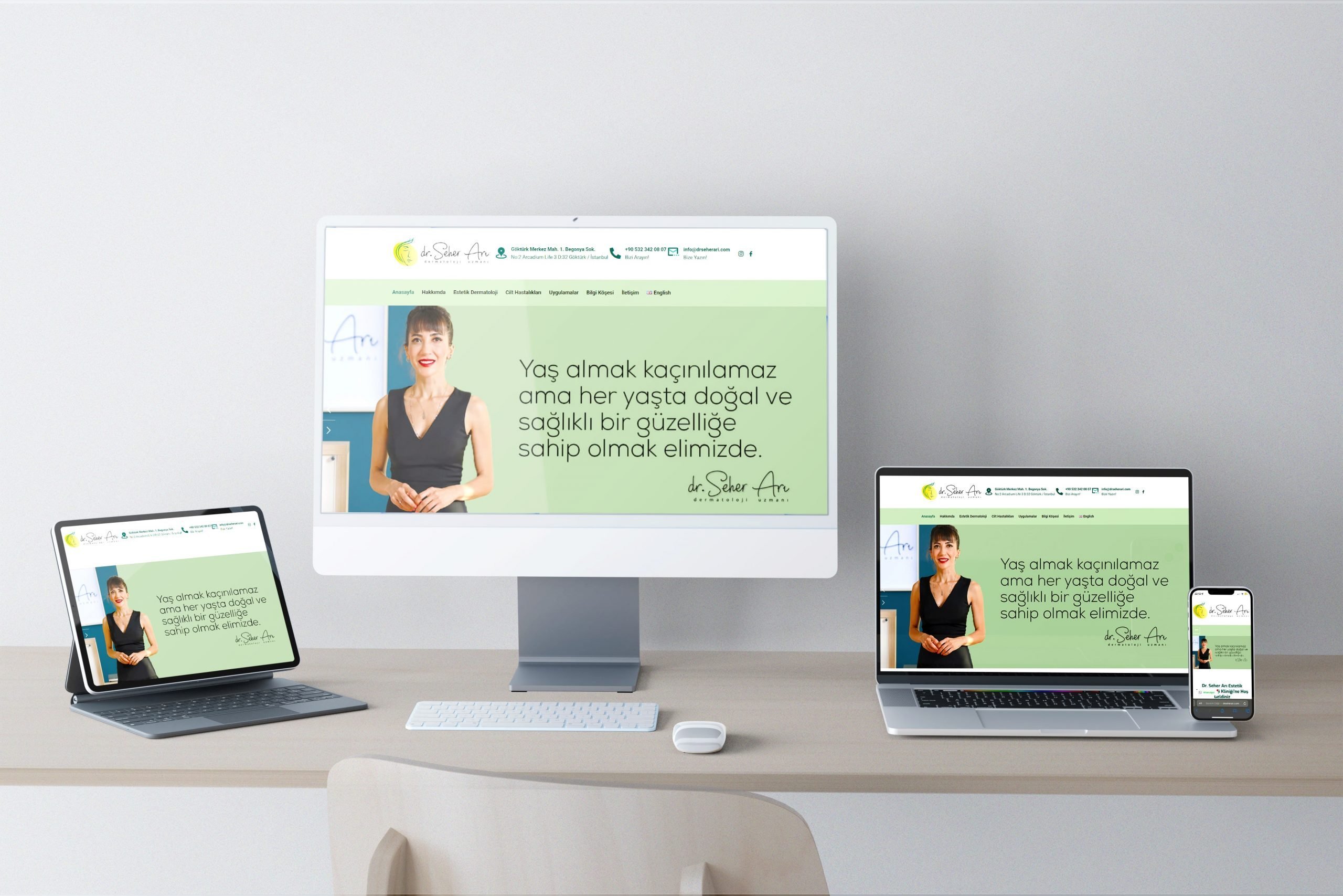 Uzm. Dr. Seher Arı Web Tasarım