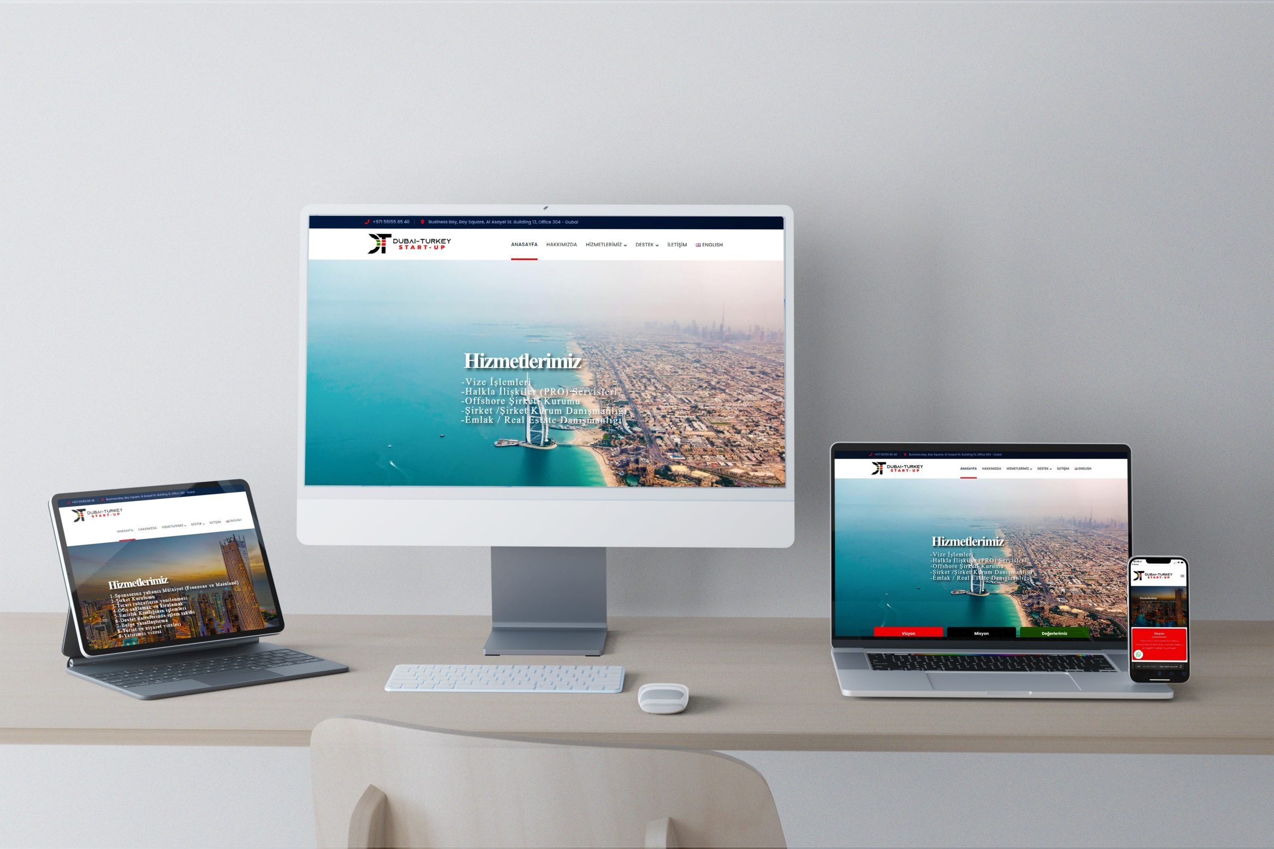 Dubai-Turkey Start Up Web Tasarım