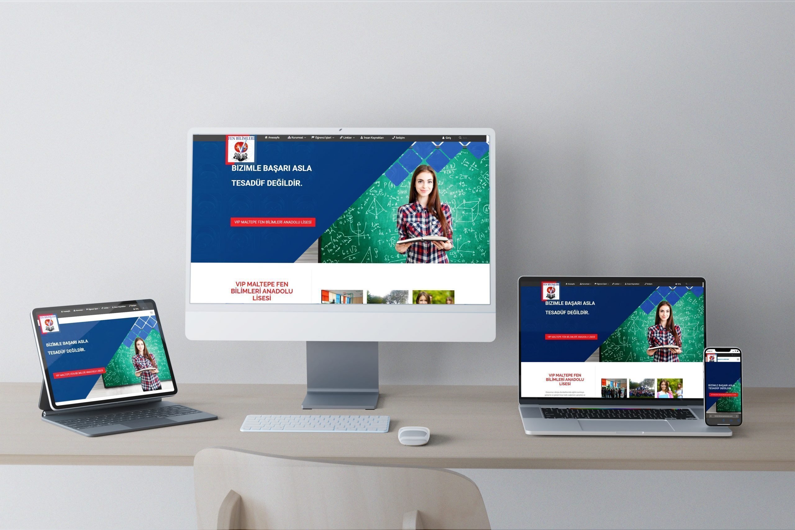 Maltepe Fen Bilimleri Anadolu Lisesi Web Tasarım