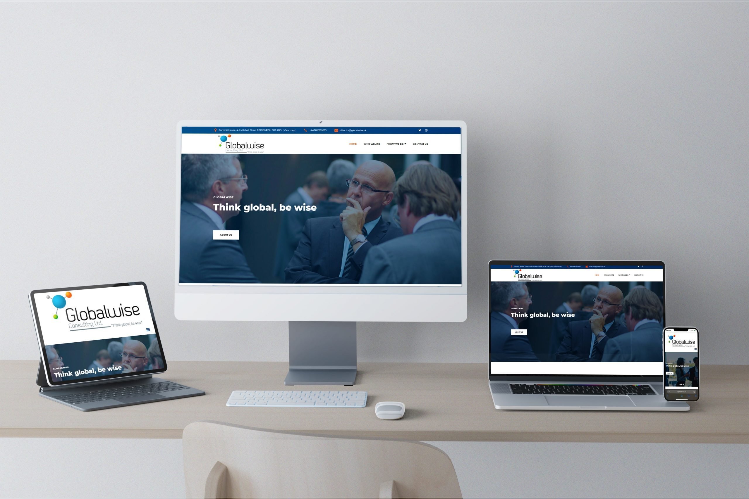 Global Wise Consulting Web Tasarım