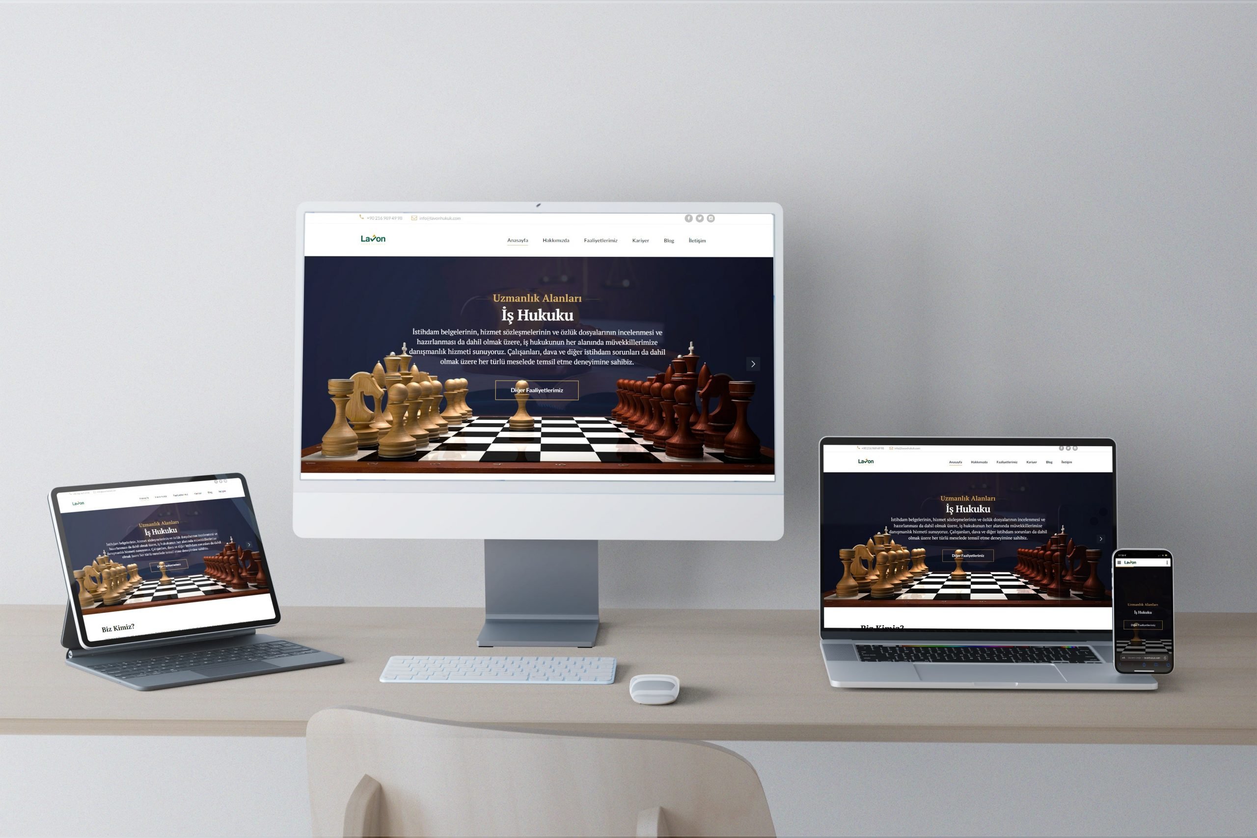 Lavon Hukuk Web Tasarım
