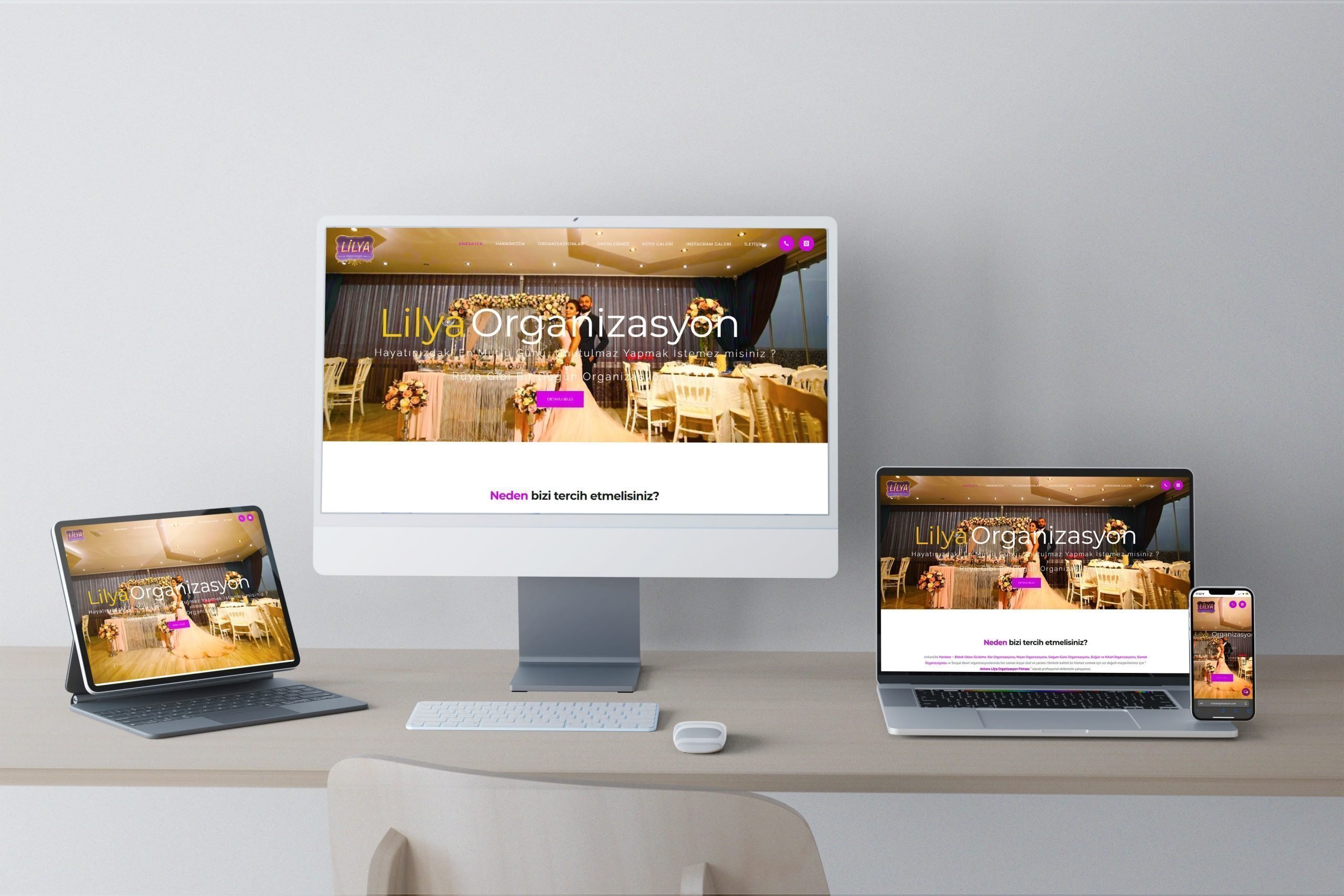 Lilya Organizasyon Web Tasarım
