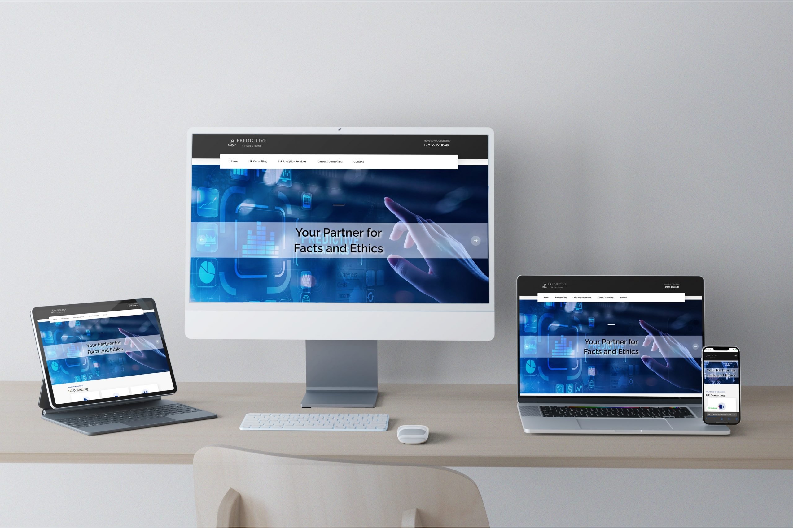 Predictive HR Solutions Web Tasarım