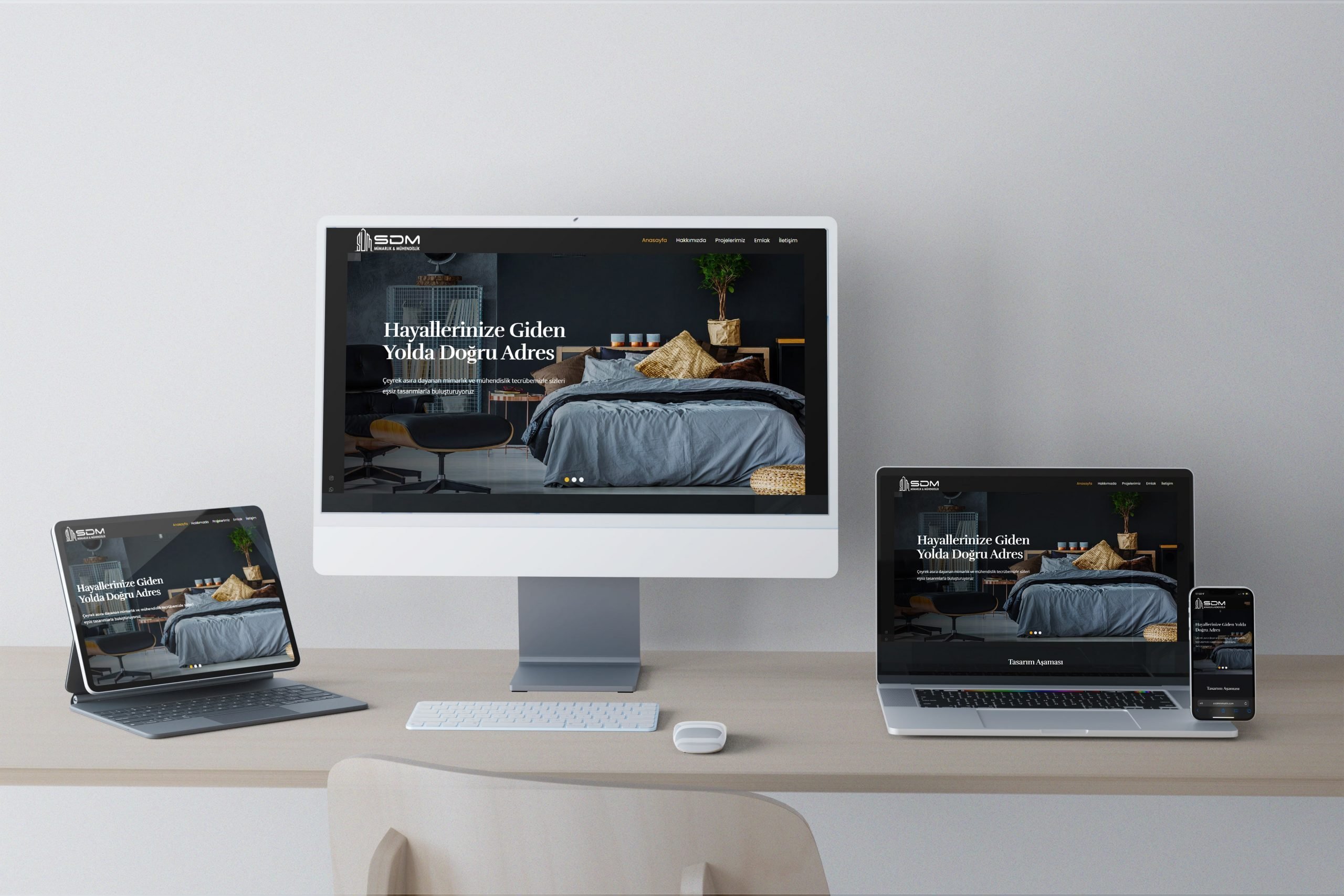 SDM Mimarlık & Mühendislik Web Tasarım