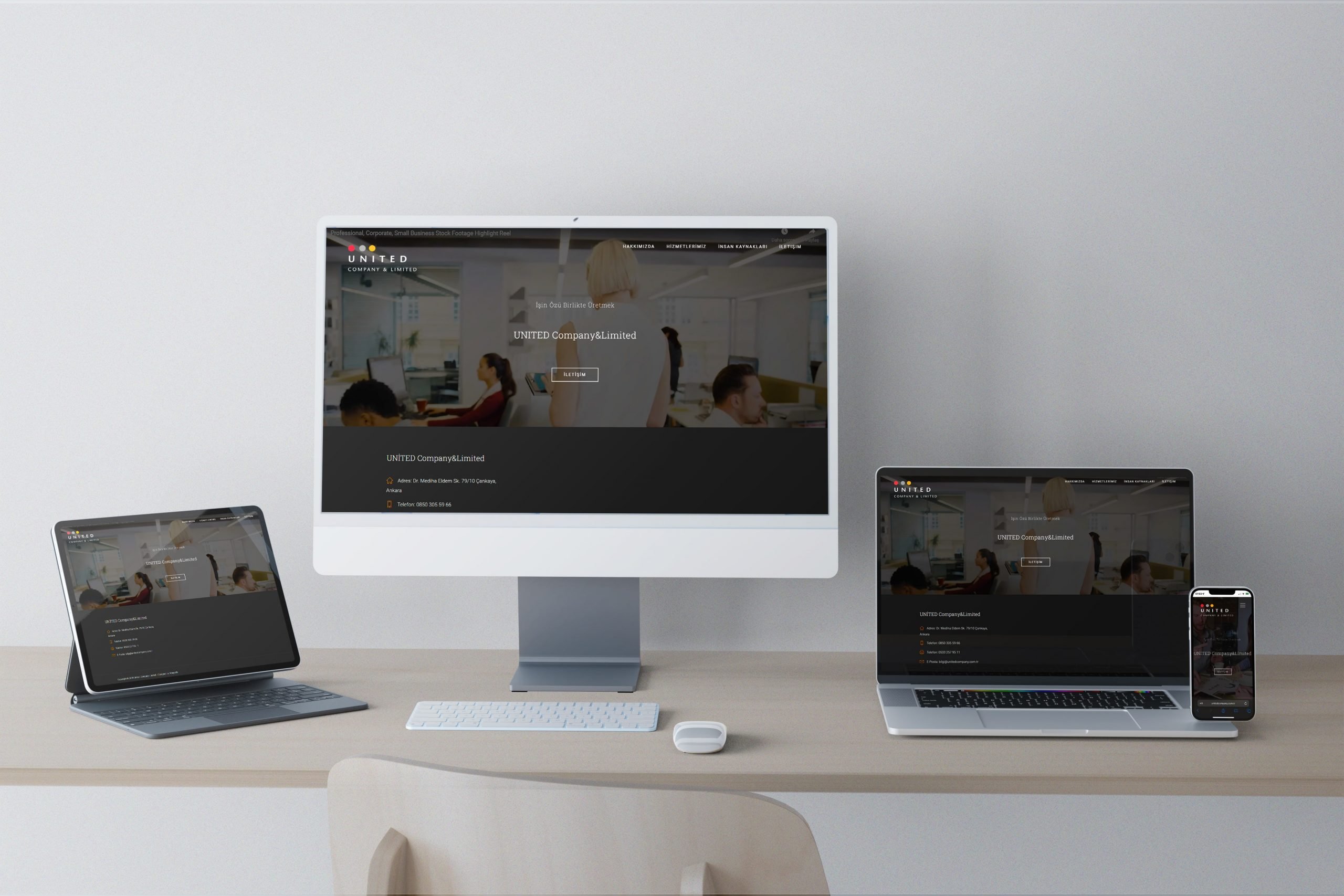United Company Limited Web Tasarım