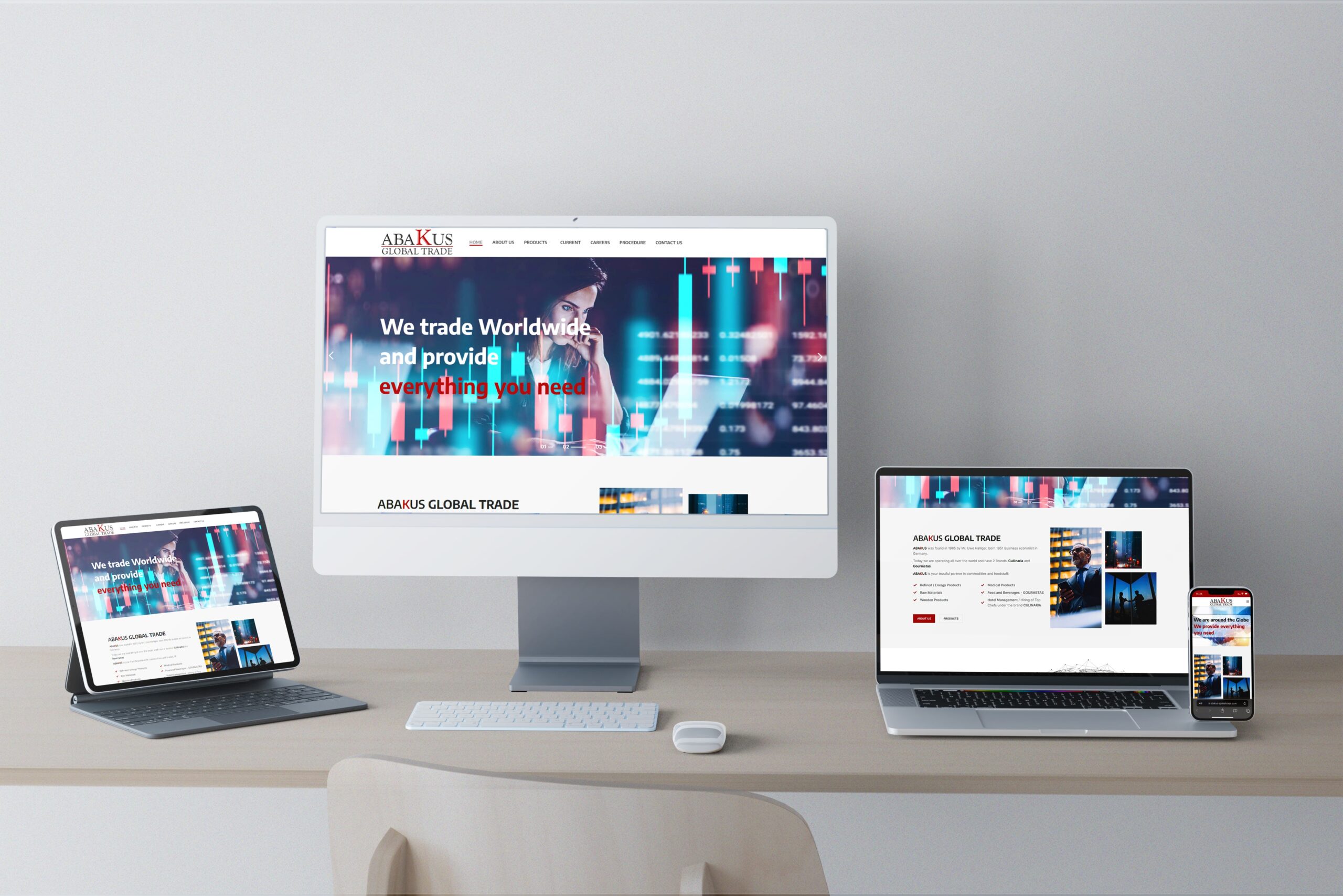 Abakus Global Trade – Web Tasarım
