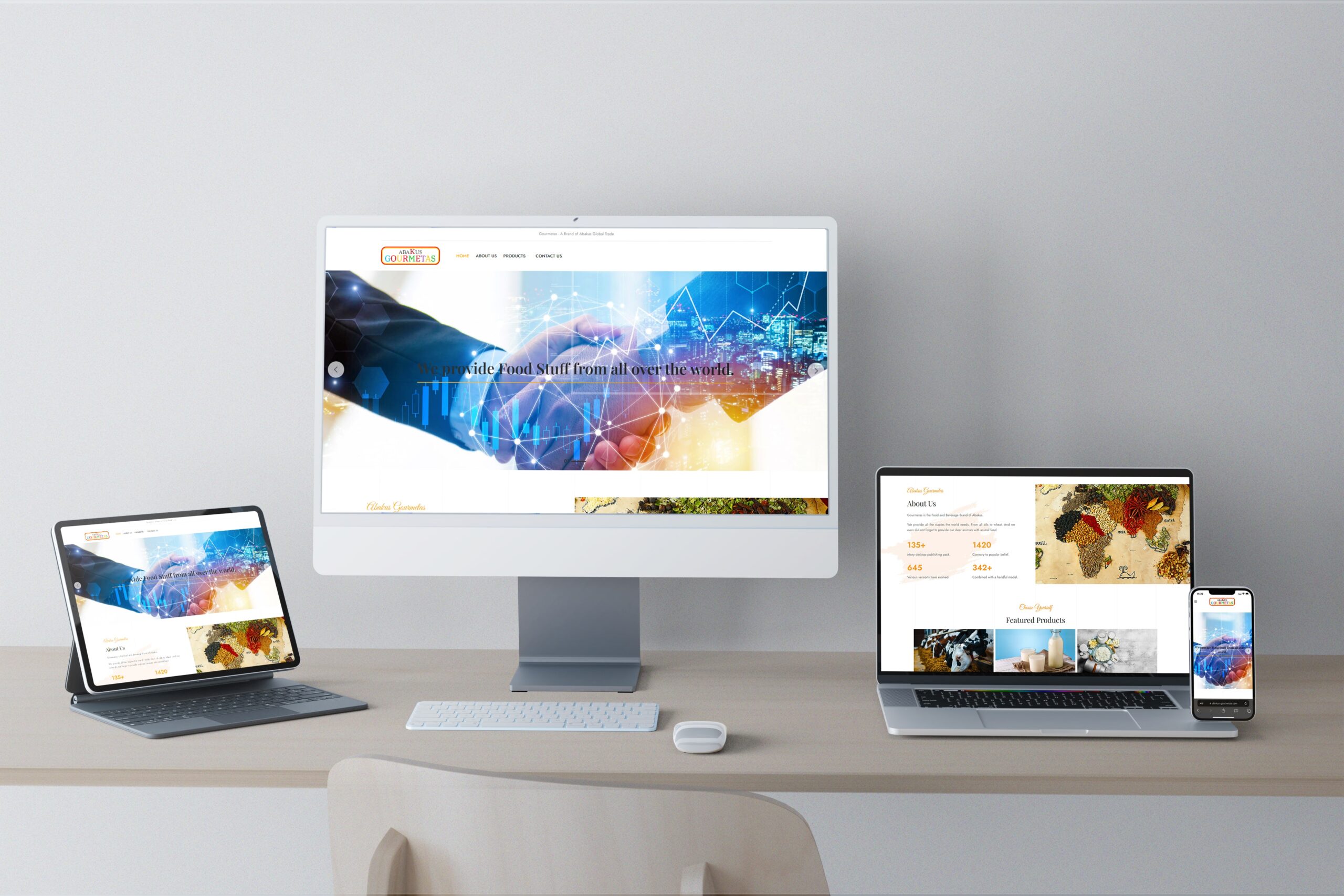 Abakus Gourmetas – Web Tasarım