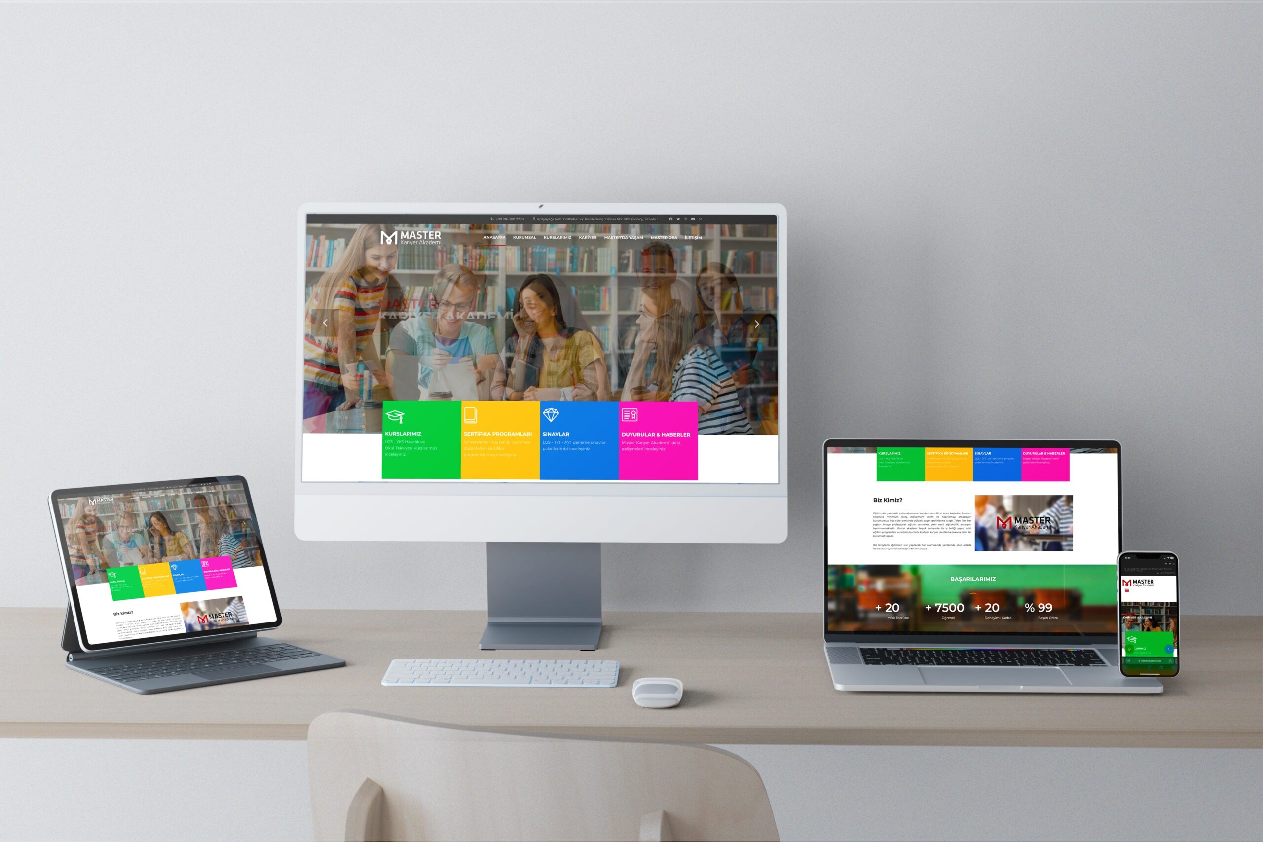 Master Akademi – Web Tasarım