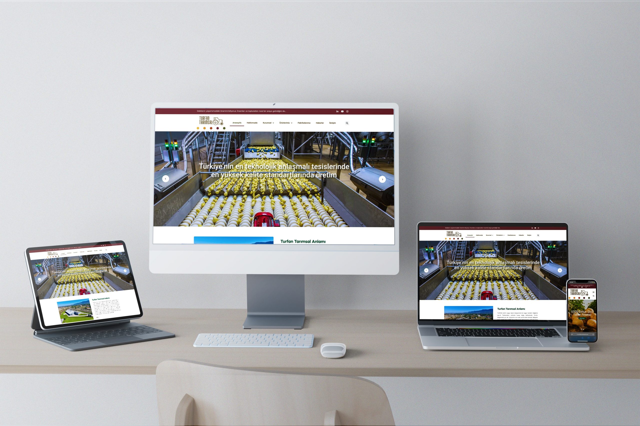 Turfan Tarımsal – Web Tasarım