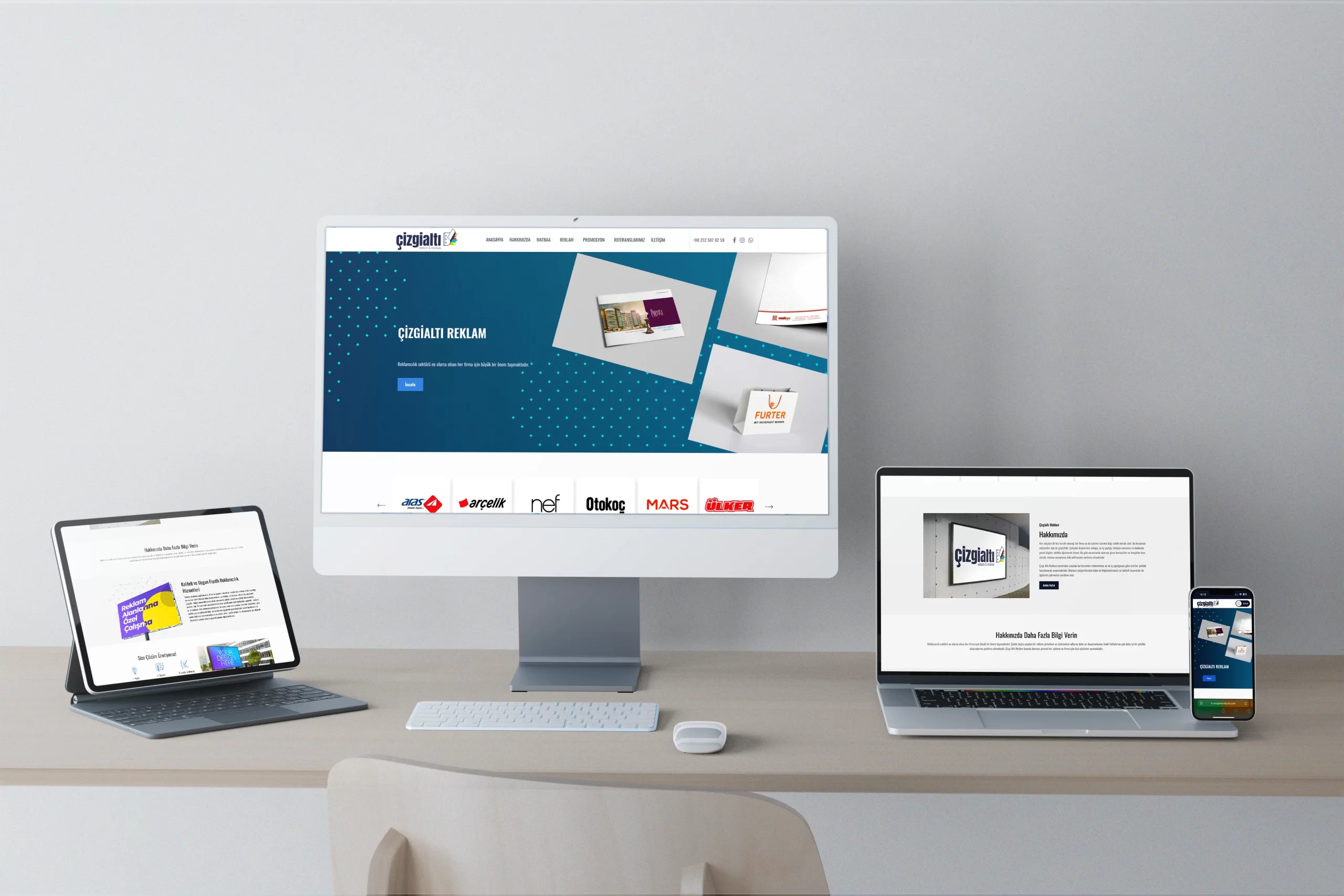 Çizgi Altı Reklam – Web Tasarım
