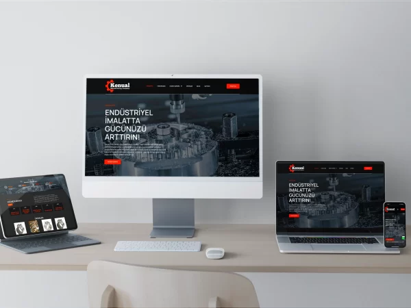 Kenual CNC – Web Tasarım
